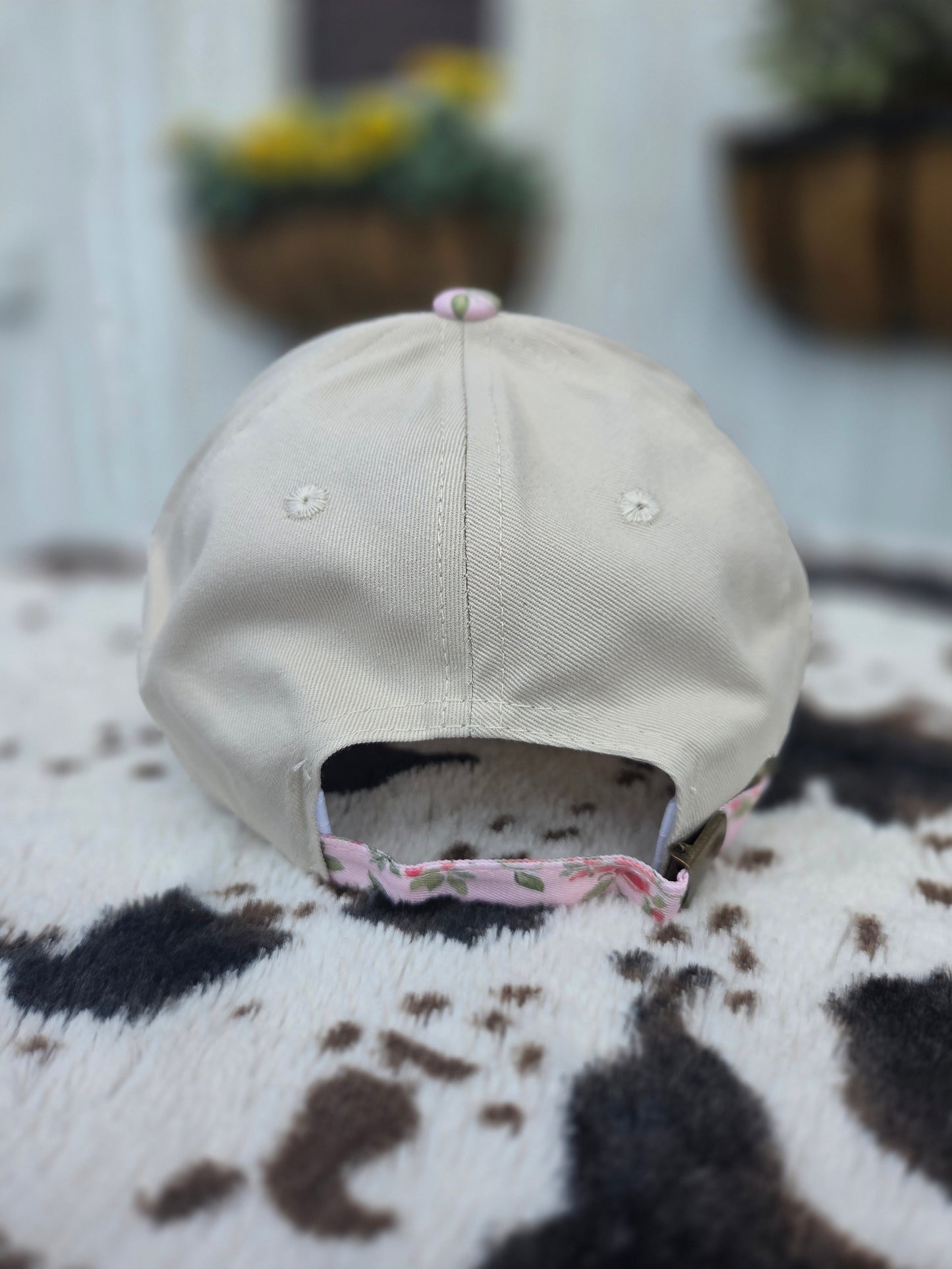 Cowboy's and Tequila Two Tone Canvas Cotton Cap