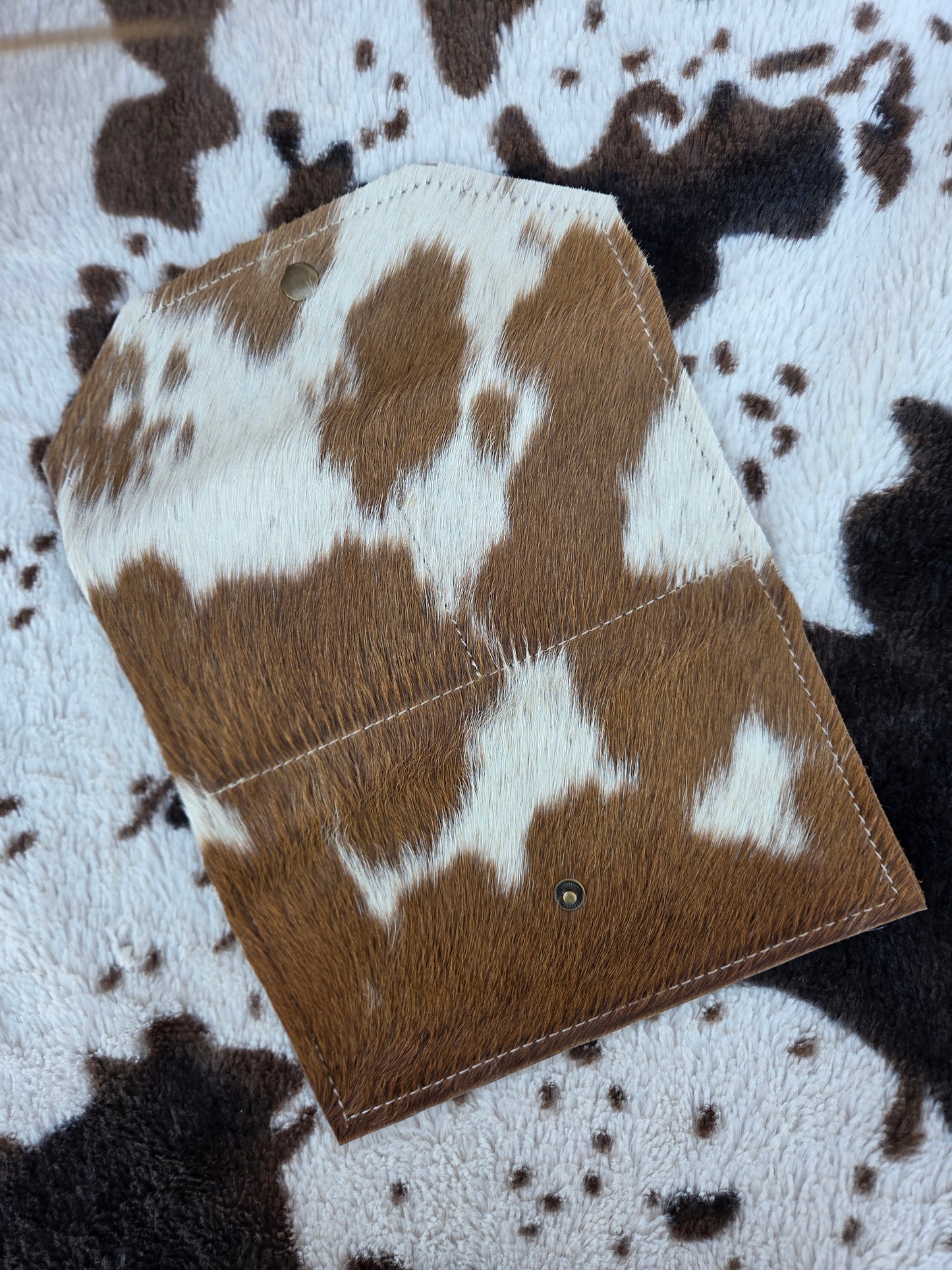 Western Cowhide Hair On Wallet