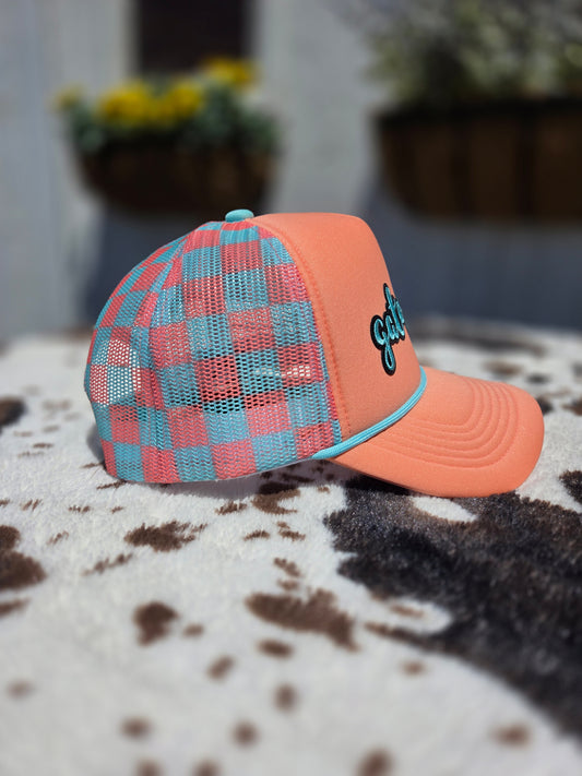 Gate Getter Printed Mesh Trucker Cap
