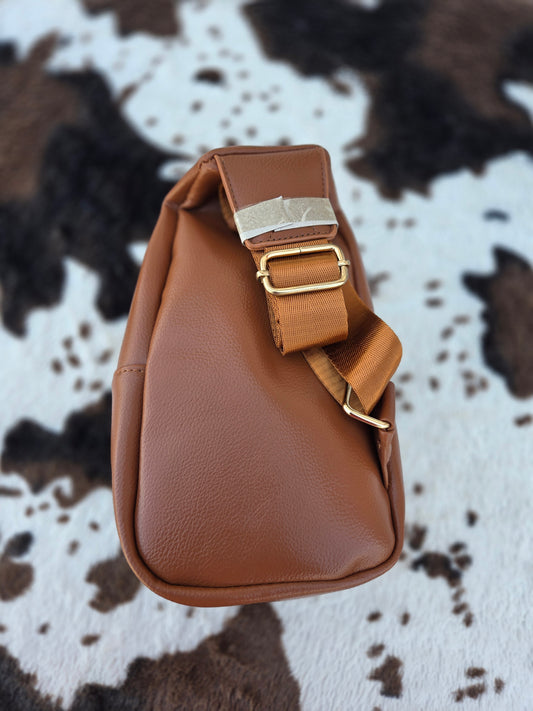 Cow Print Crossbody Sling Purse