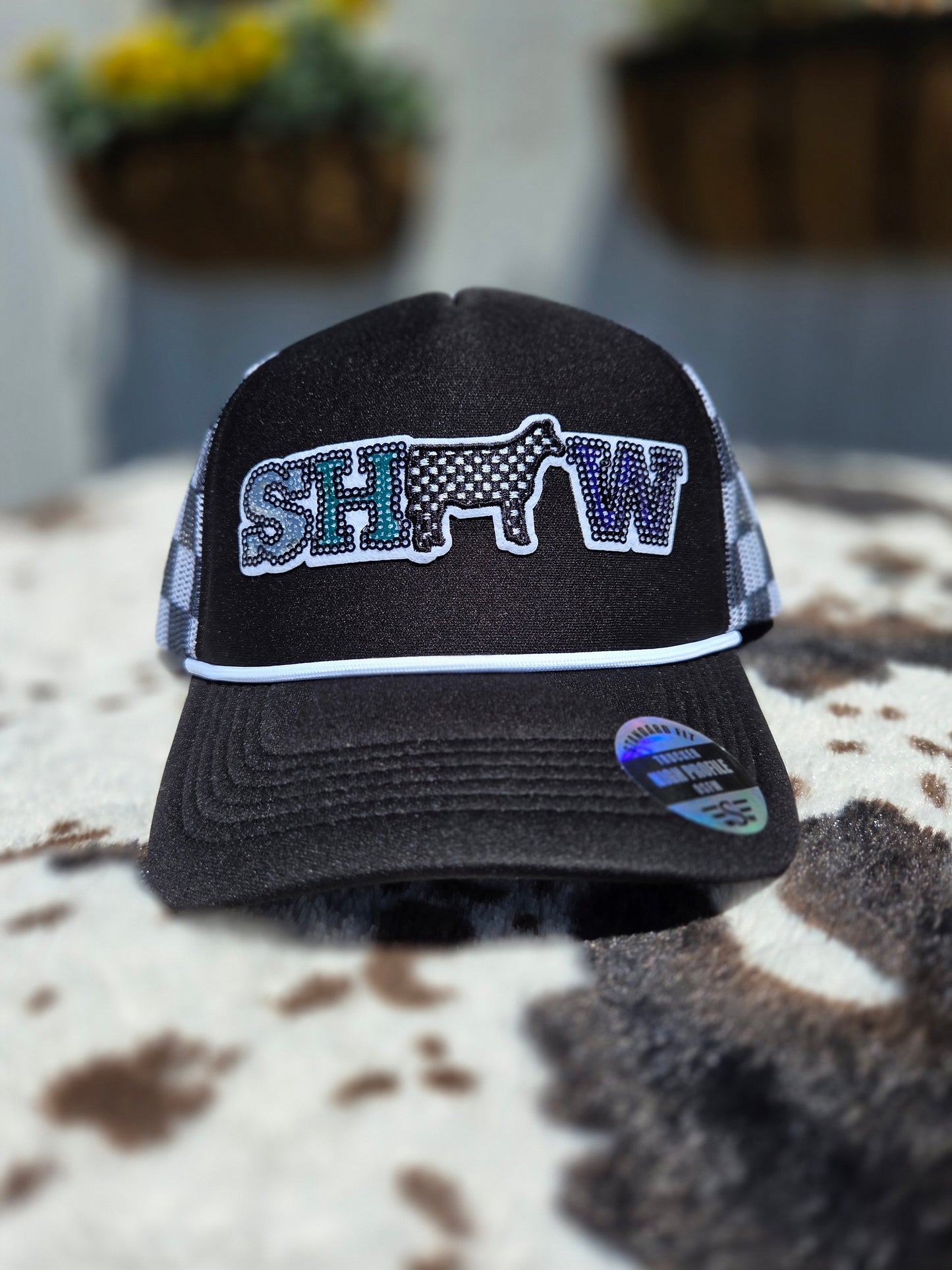 Show Animal Mesh Foam Trucker Hat