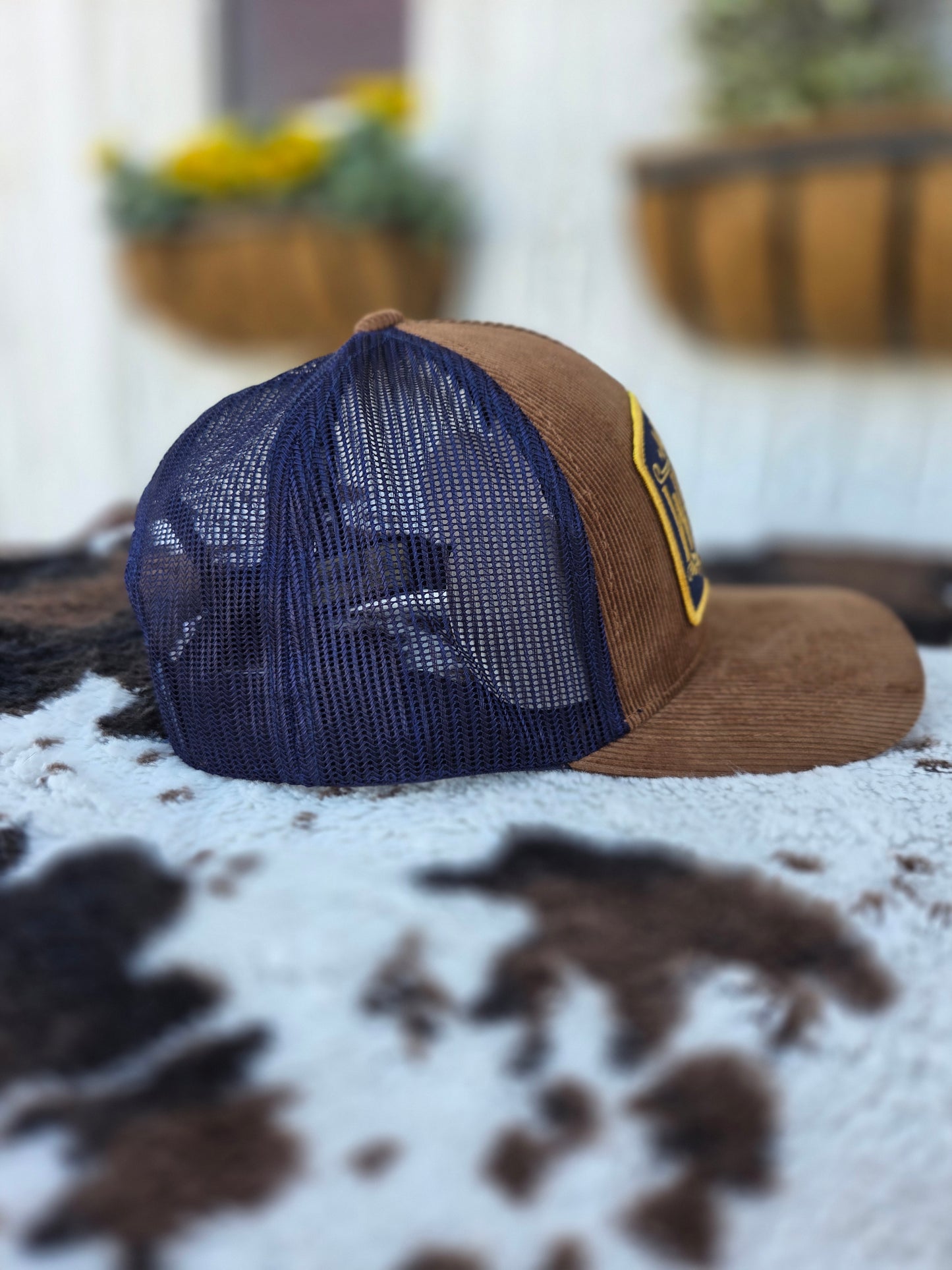 We Grow Whiskey Hat-Corduroy