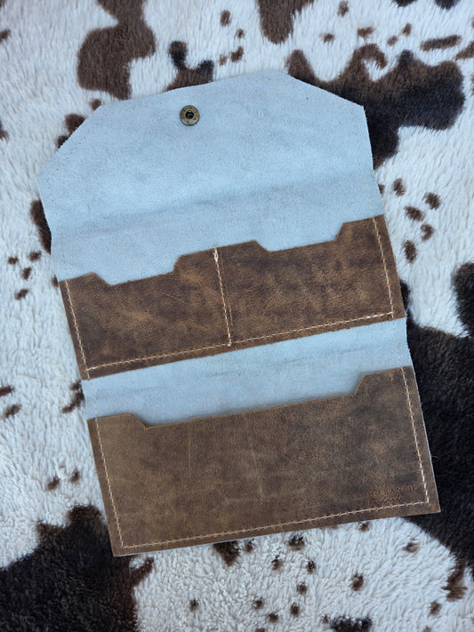Western Cowhide Hair On Wallet