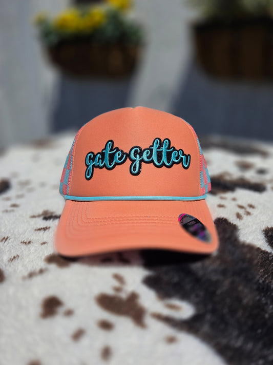 Gate Getter Printed Mesh Trucker Cap