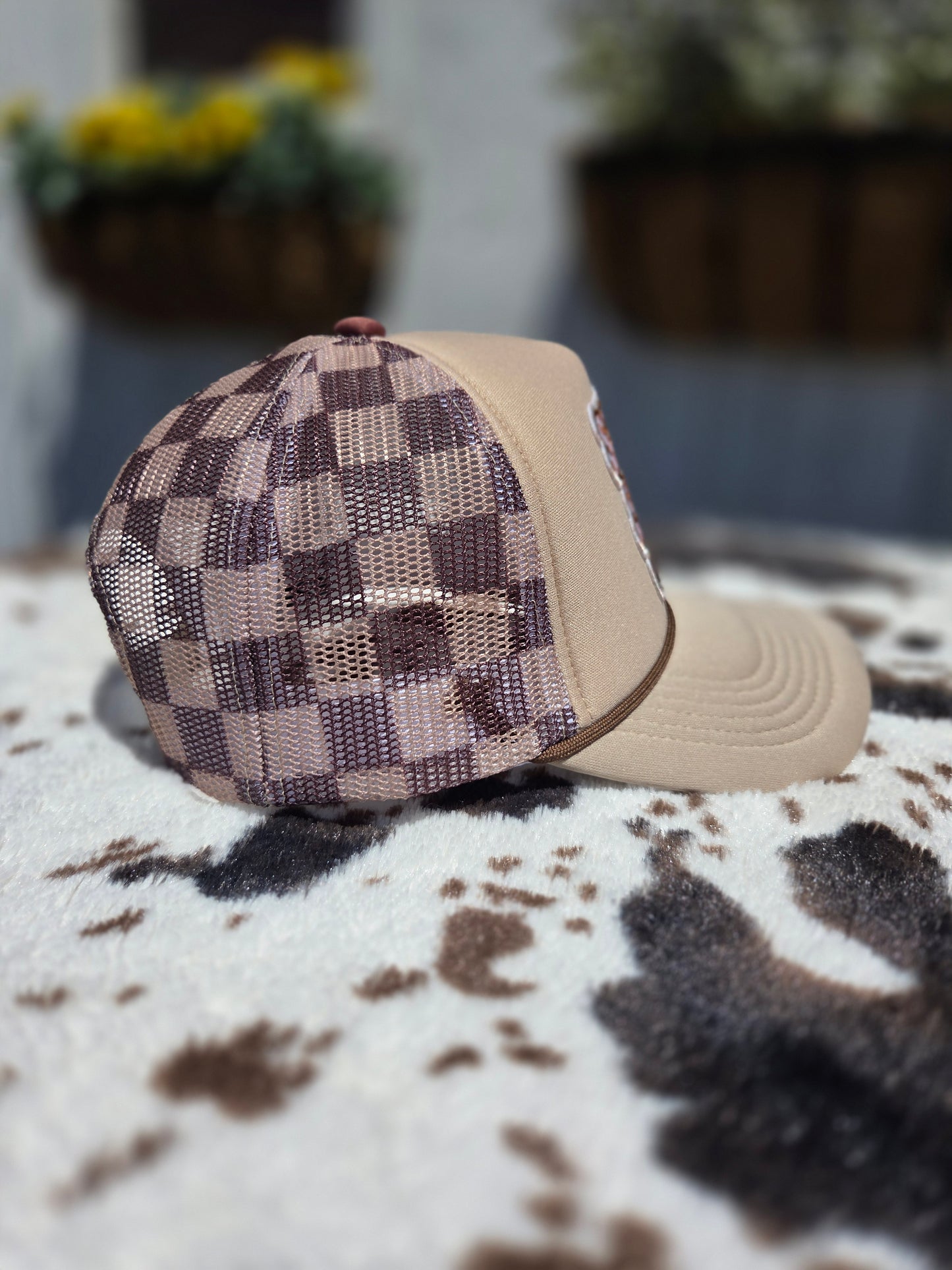 Stock Show Mama Printed Mesh Trucker Cap