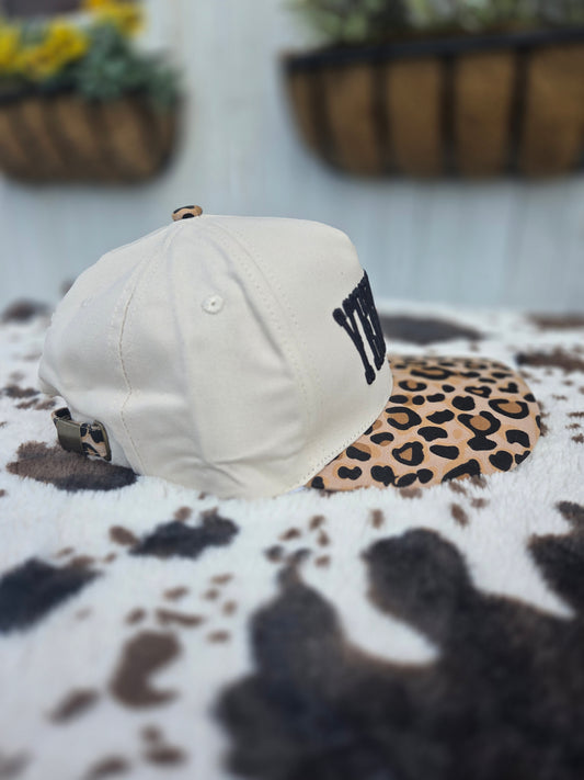 Yeehaw Two Tone Canvas Cotton Hat