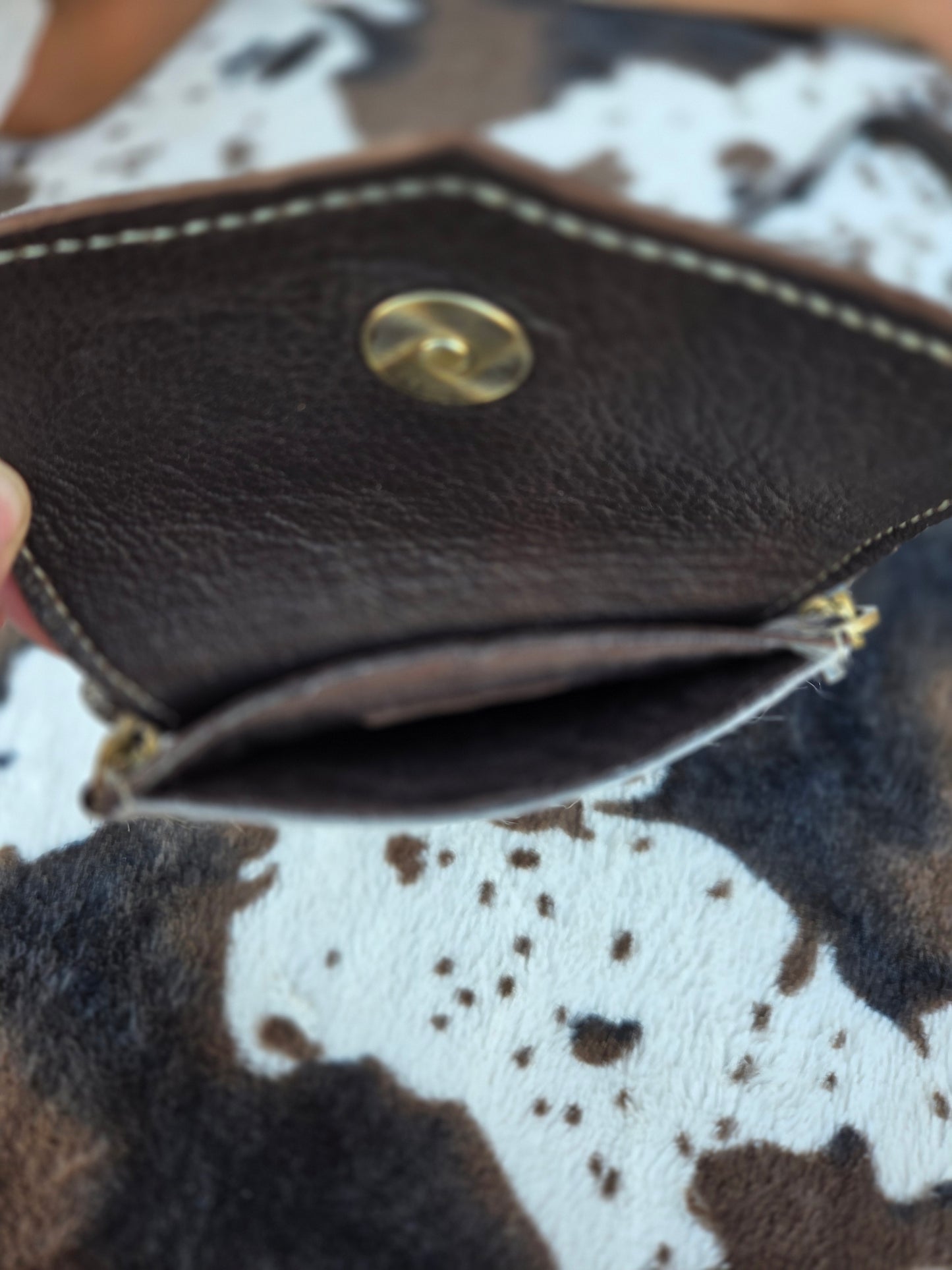 Phone Crossbody Western Tooled Leather Purse