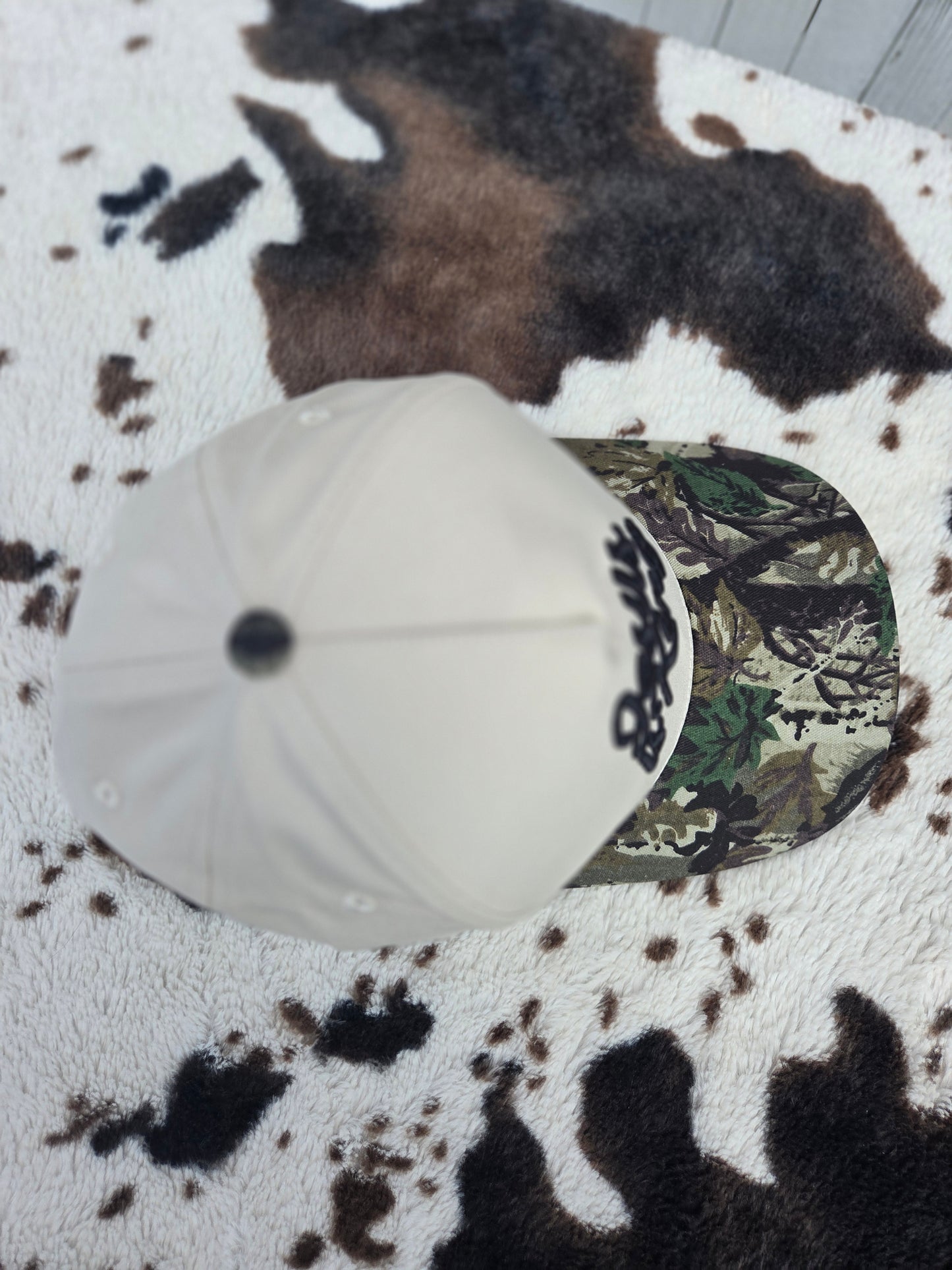 Jesus is King Two Tone Cotton Cap