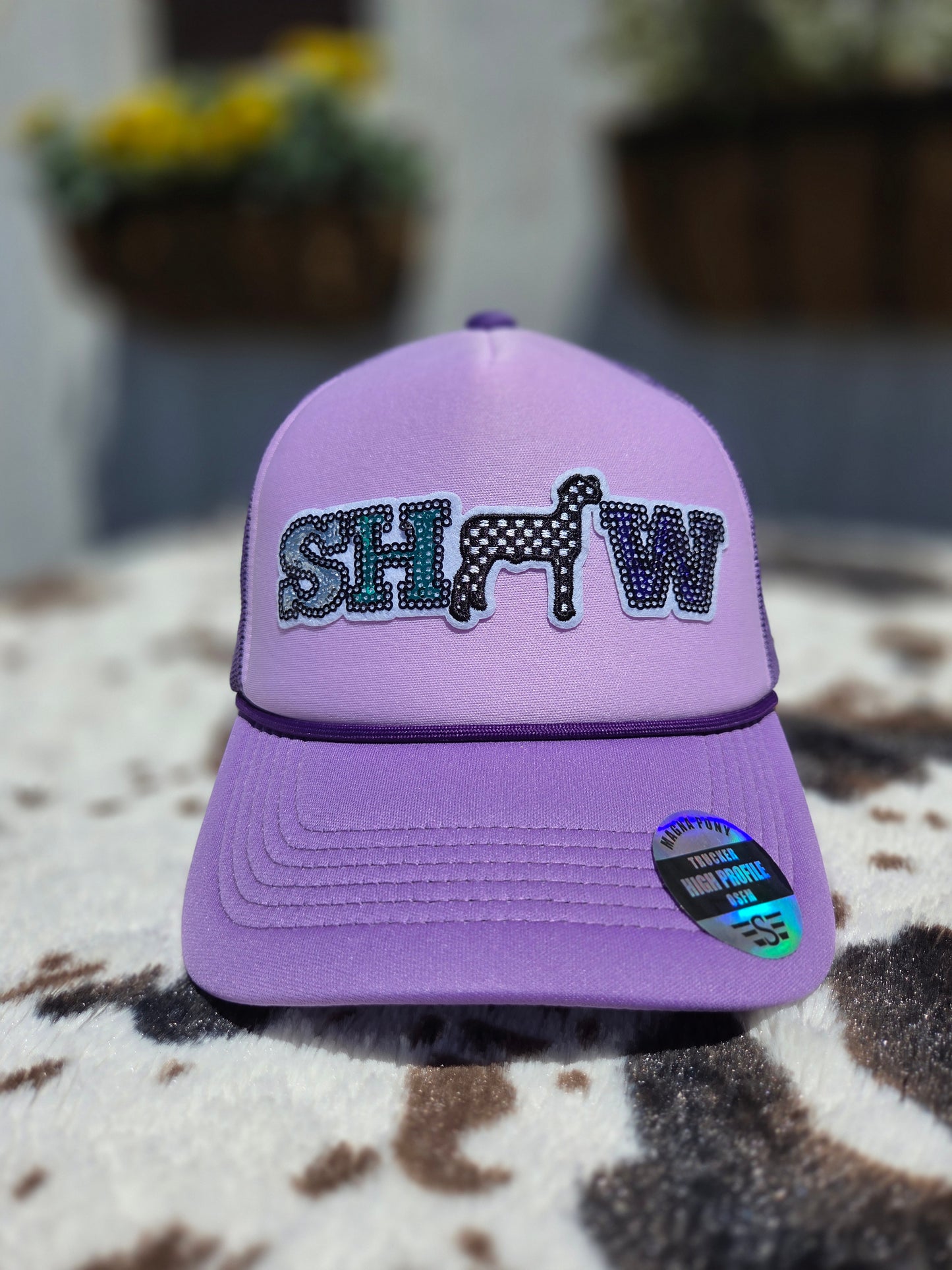 Show Animal Mesh Foam Trucker Hat