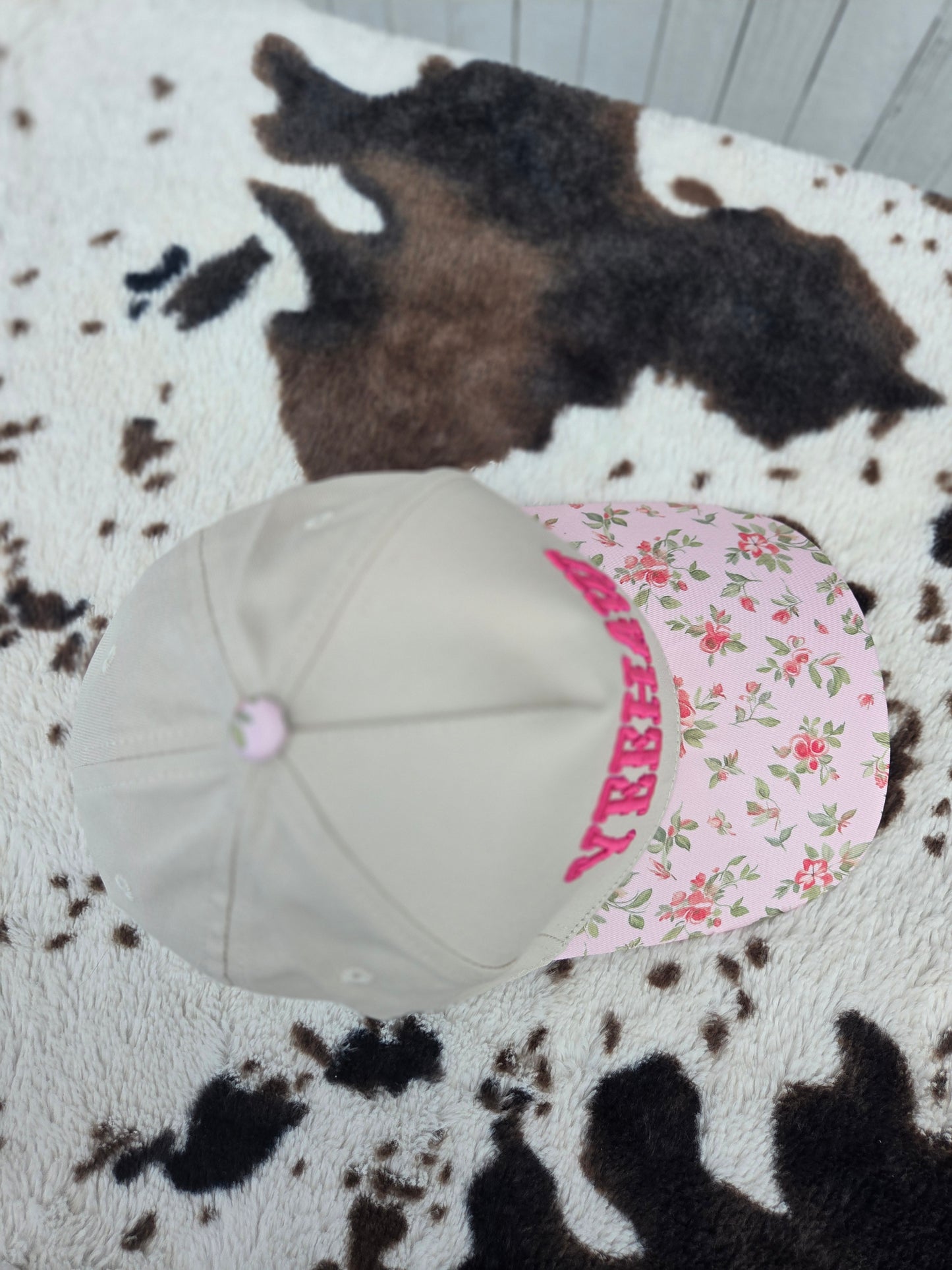 Yeehaw Two Tone Canvas Cotton Hat