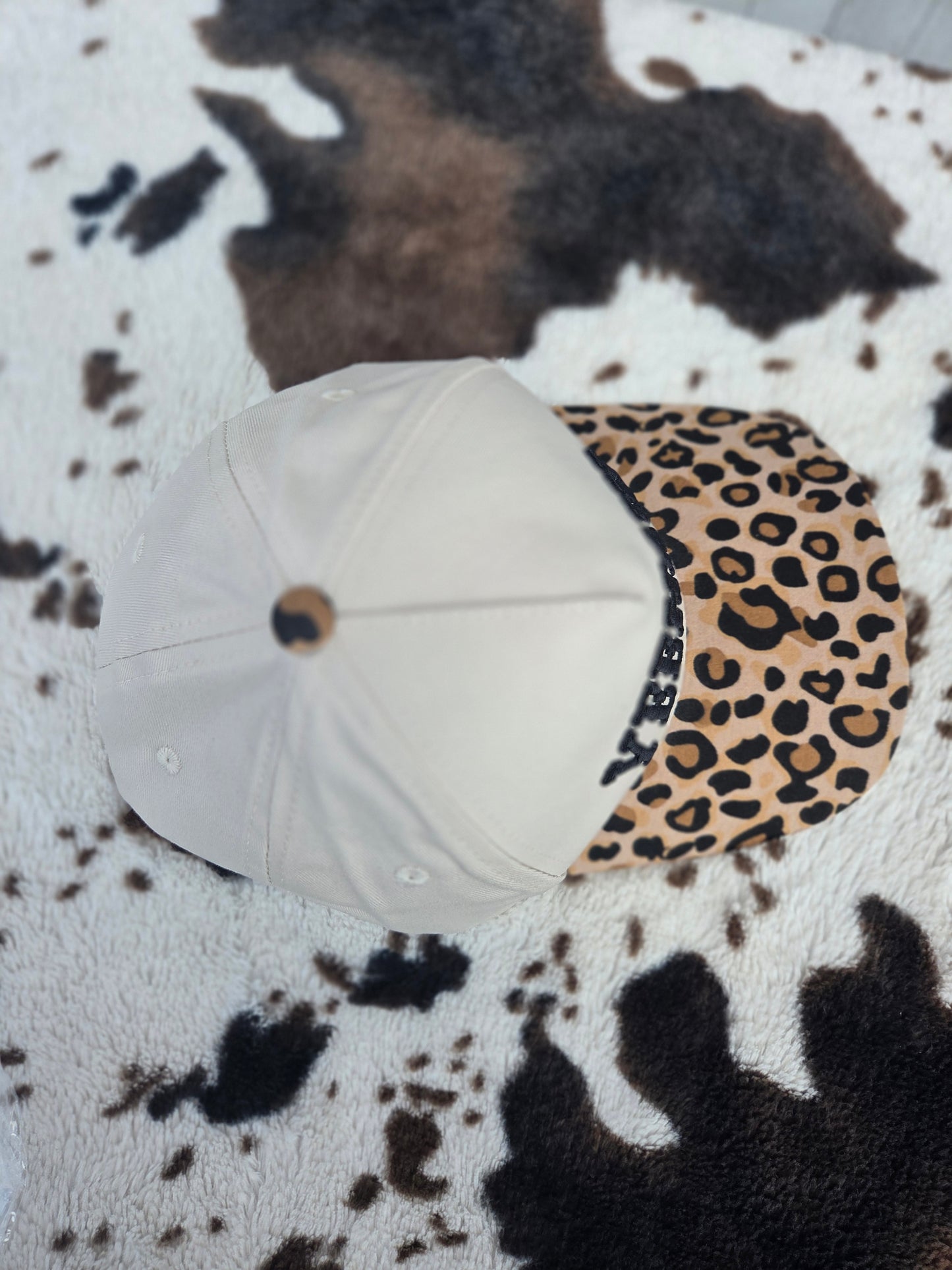 Yeehaw Two Tone Canvas Cotton Hat
