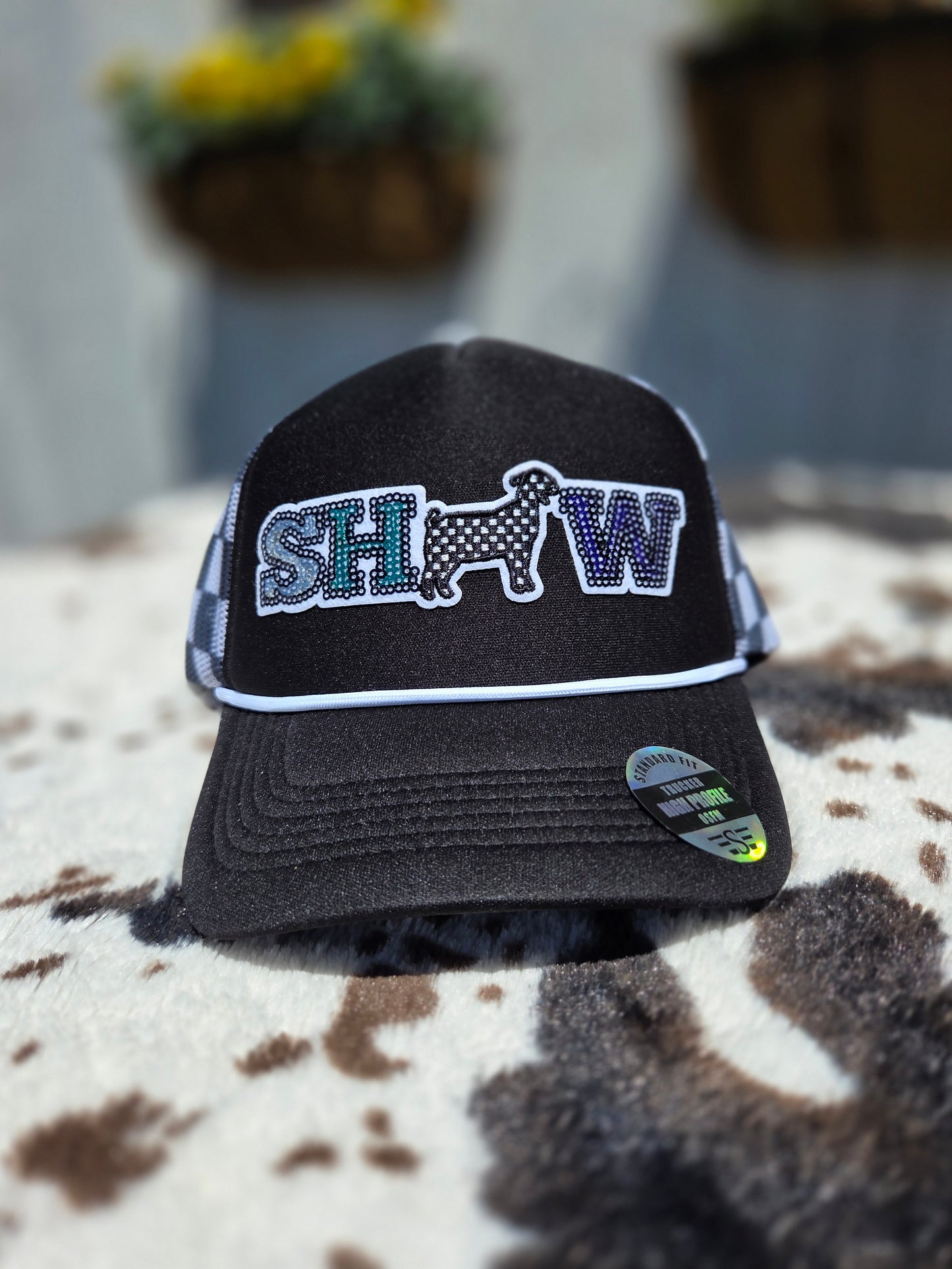 Show Animal Mesh Foam Trucker Hat